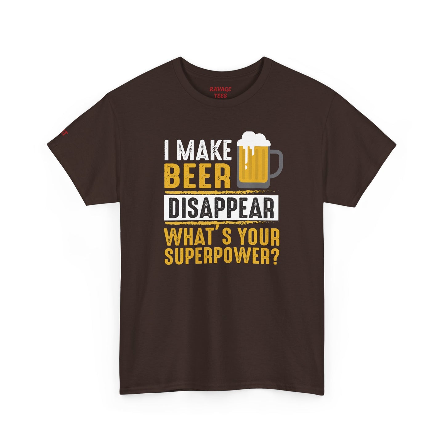 Unisex Beer Superpower Tee | Funny T-Shirt for Beer Lovers