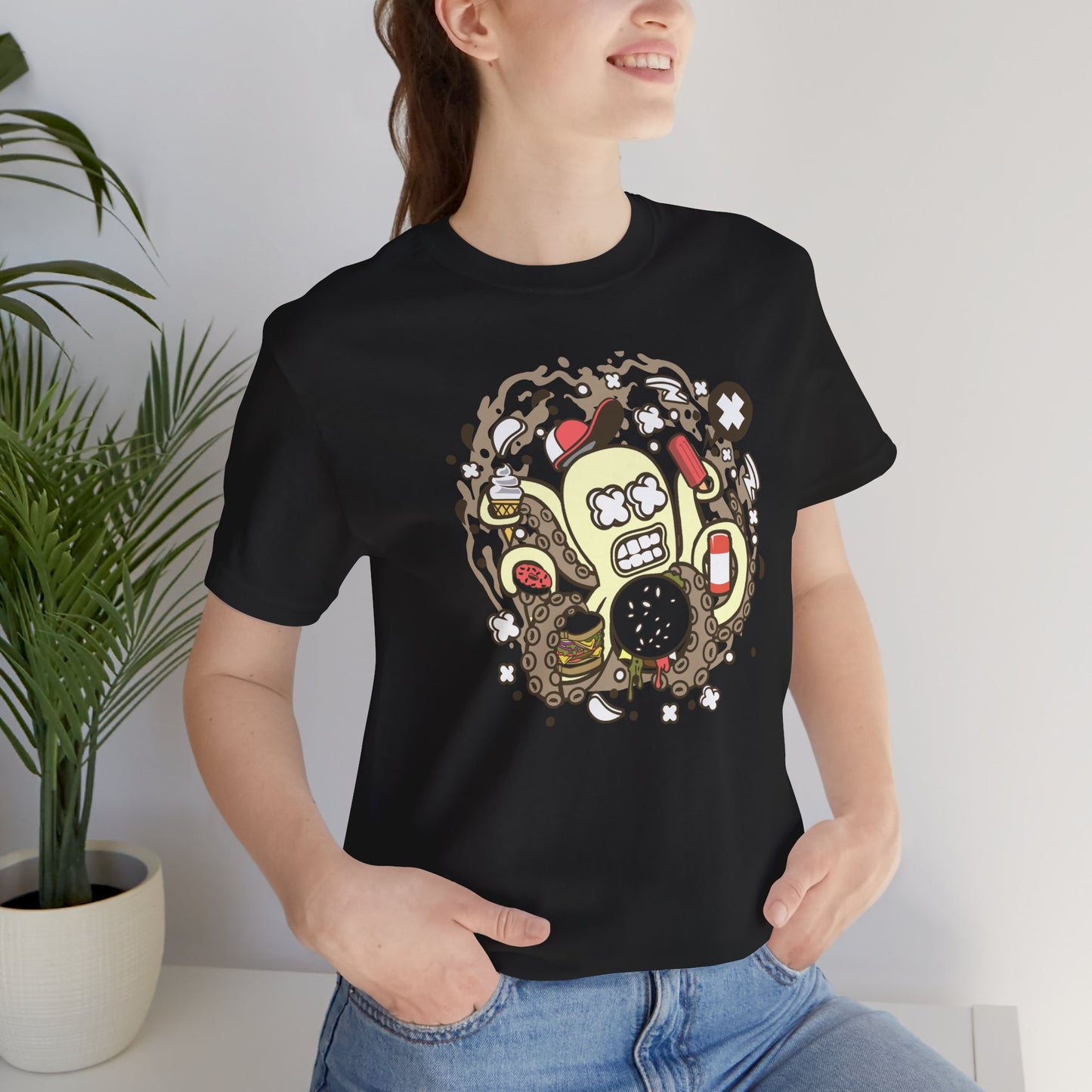 Junk Food Octopus Tee