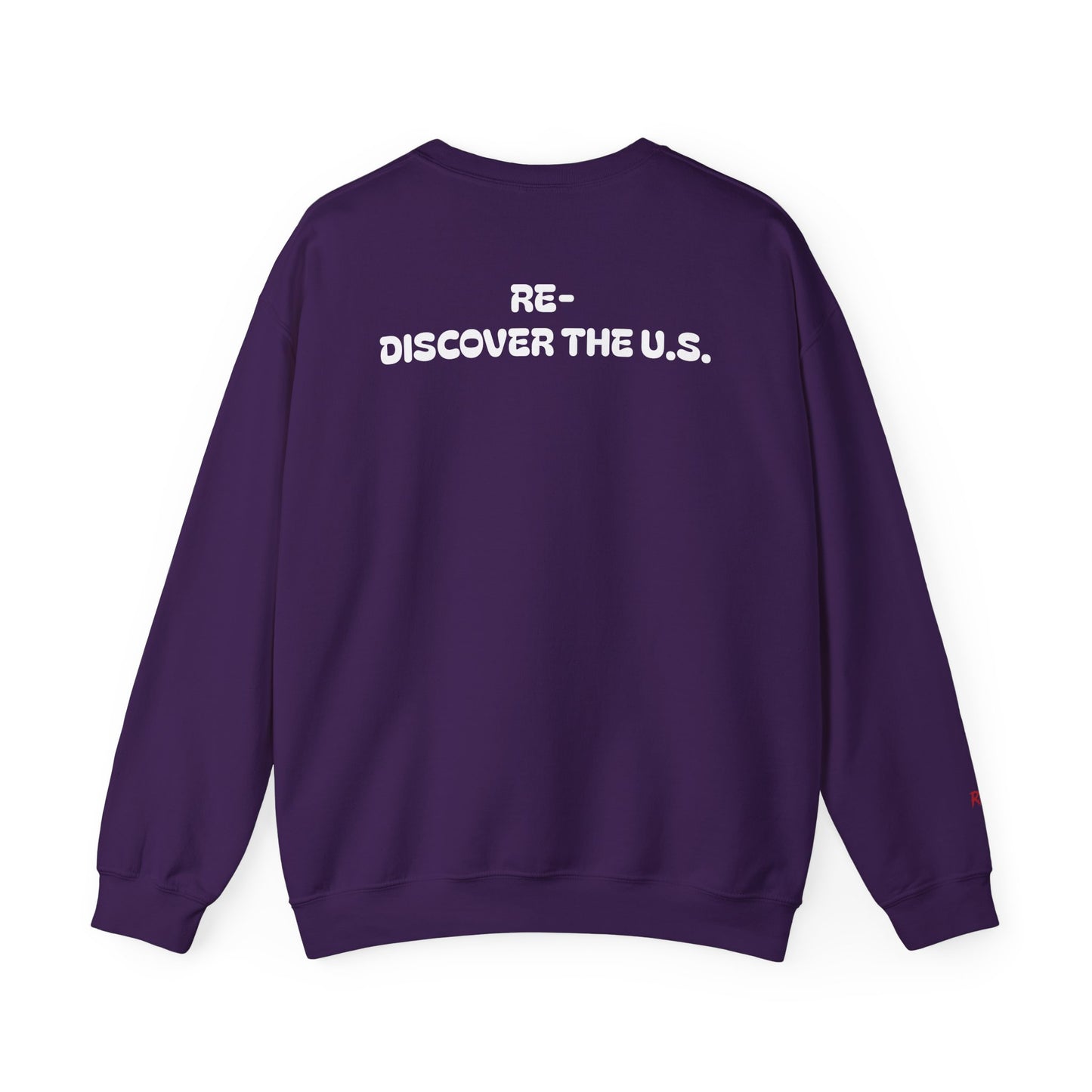 City Map Crewneck Sweatshirt, Cozy Urban Style for Travel Lovers or Travel Enthusiasts