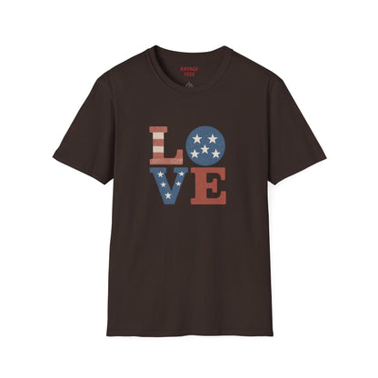 Soft Unisex Freedom & Love Graphic Tee | Gift & Daily Wear