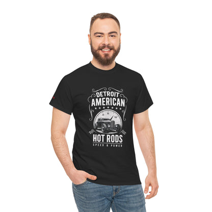 Vintage Hot Rod Unisex Heavy Cotton Tee, Classic Car Shirt
