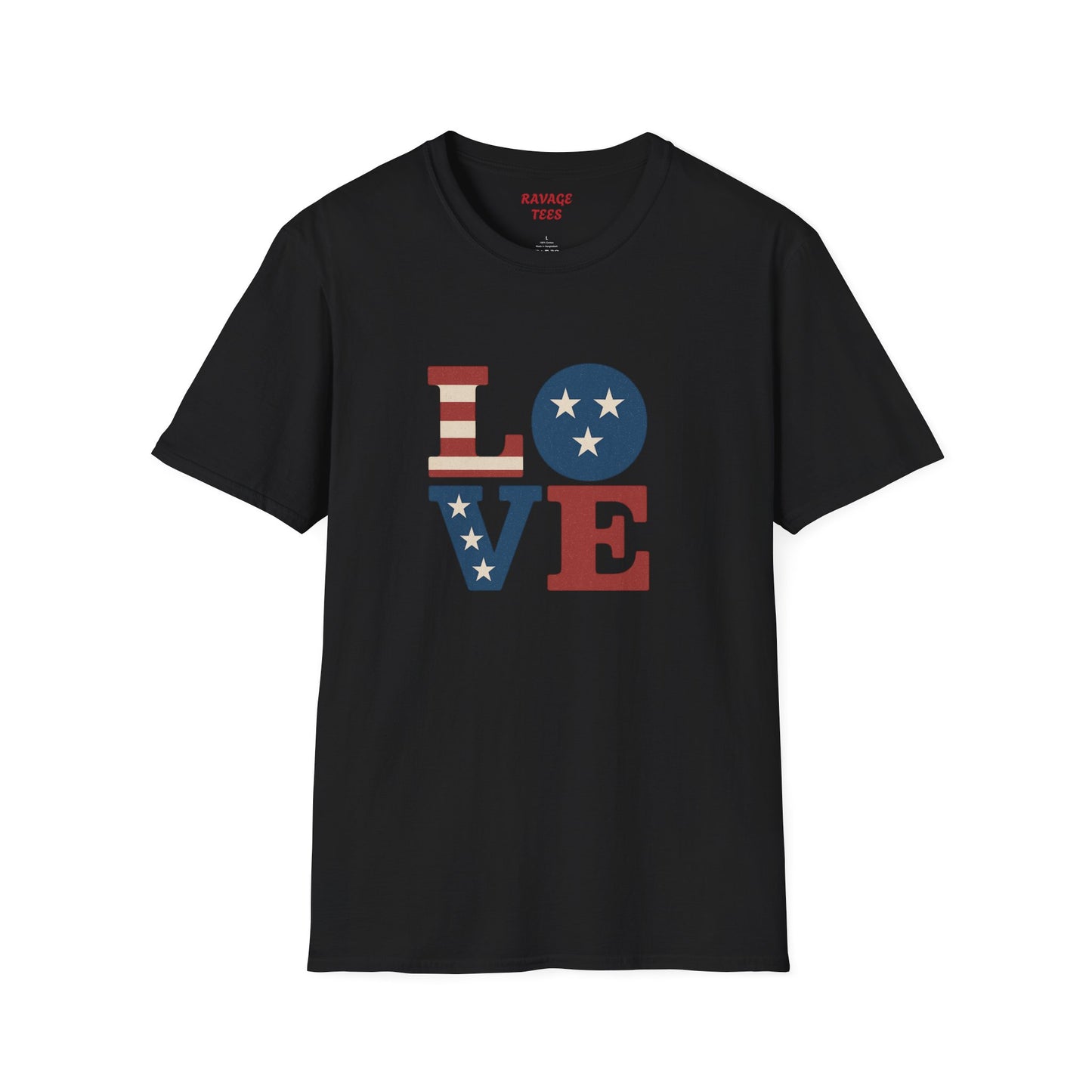 "Freedom & Love" Graphic Tee | Unisex Shirt for July 4th