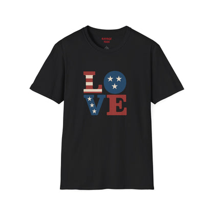 Soft Unisex Freedom & Love Graphic Tee | Gift & Daily Wear