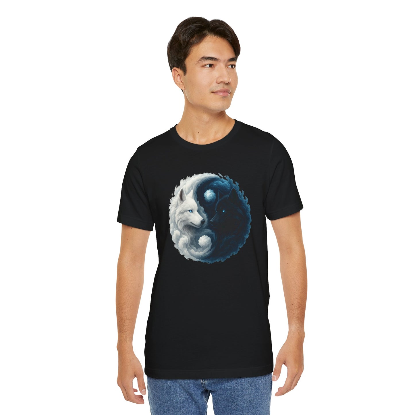 Yin Yang Wolves Tee