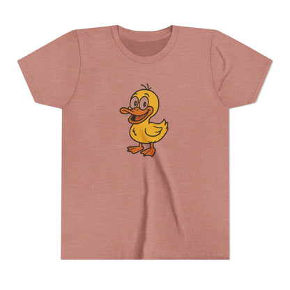 Adorable Duck Youth T-Shirt | Funny Kids Graphic Tee, Animal Print Shirt, Birthday Gift, Summer Outfit