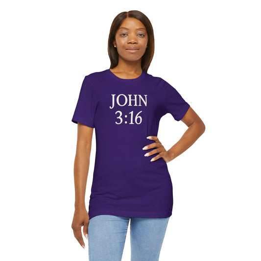 **JOHN 3:16 Faith- Tee
