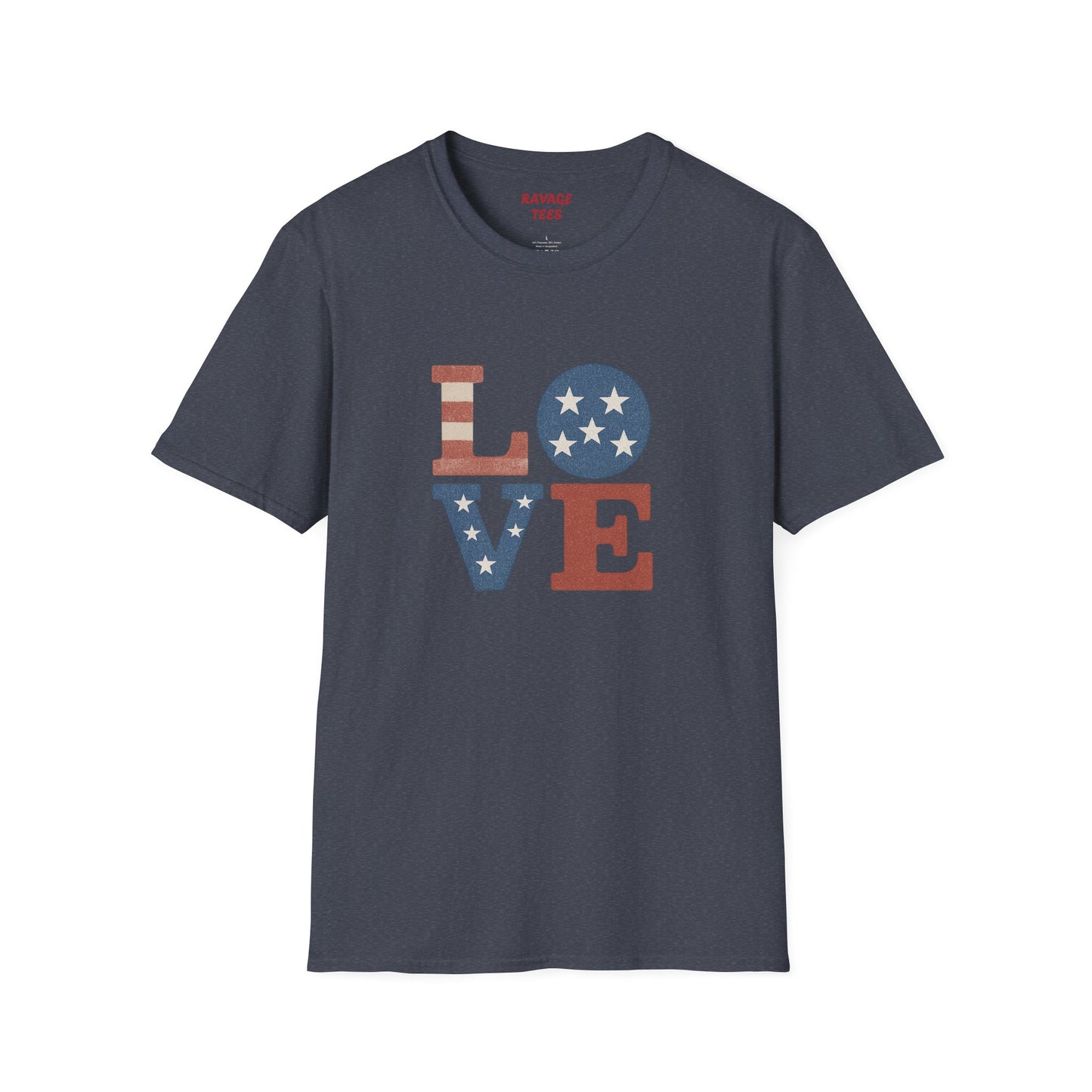 Soft Unisex Freedom & Love Graphic Tee | Gift & Daily Wear