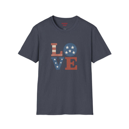 Soft Unisex Freedom & Love Graphic Tee | Gift & Daily Wear