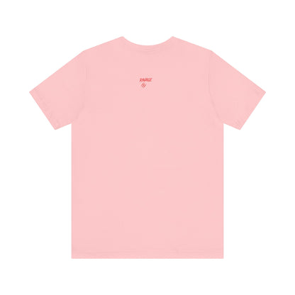 Happy Cheesy Square Character T-Shirt | Cute Cartoon Cheese Tee