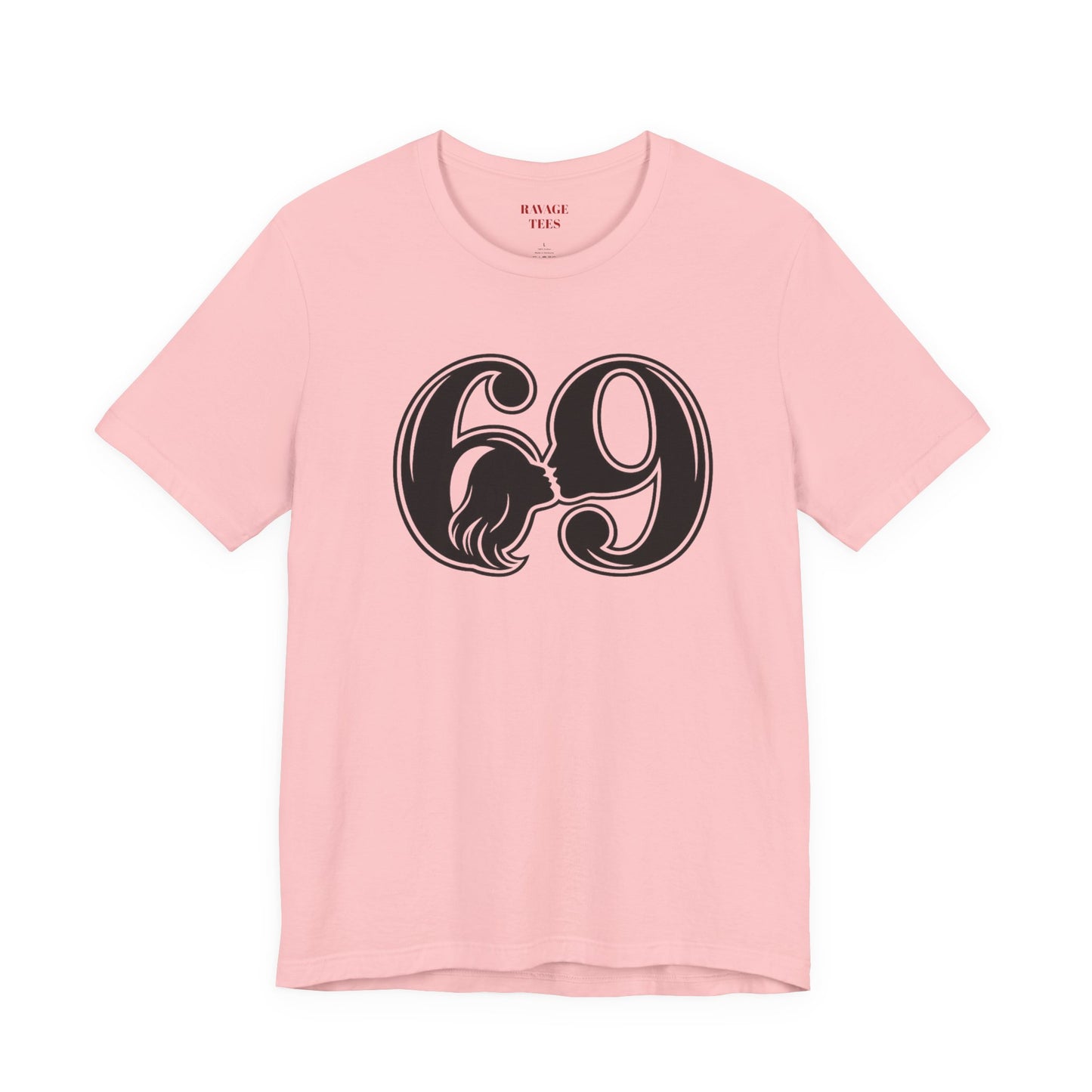 69 Retro Swirl Number Tee