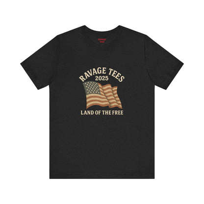 RaVage Vintage Tee: "Land of the Free"