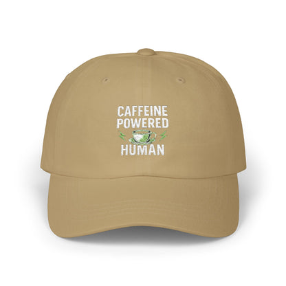 Caffeine Powered Dad Cap | Classic Dad Hat for Coffee Lovers, Perfect Gift for Father's Day, Casual Outings, Everyday Wear, Unisex Hat