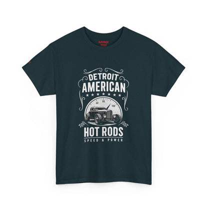 Vintage Hot Rod Unisex Heavy Cotton Tee, Classic Car Shirt