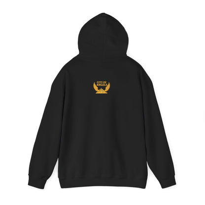 LOS ANGELES Vintage Hoodie | Retro Style Hooded Sweatshirt, Cozy Fall & Winter Wear, Travel Gift for Atlanta Lovers