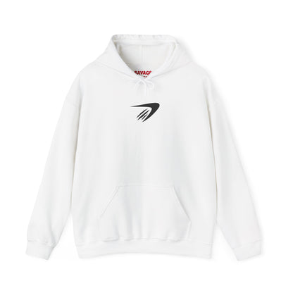 RAVAGE TEES Minimalist Unisex Hooded Sweatshirt – Cozy Everyday Wear for Style and Comfort