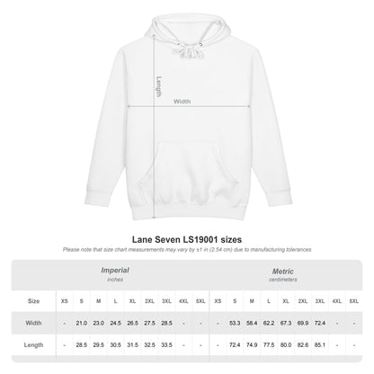 New York Arch Logo Hoodie — Vintage Collegiate Pullover