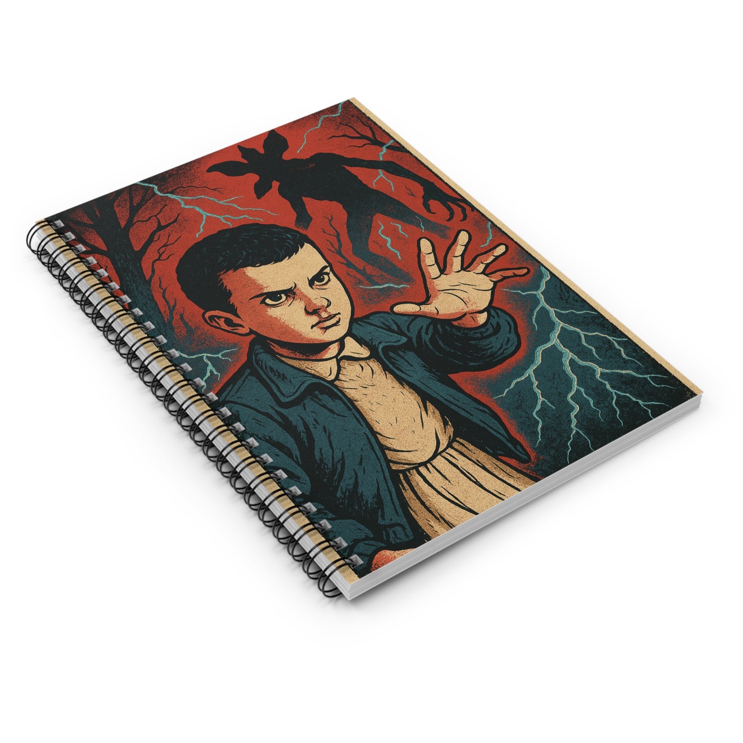Striking Character Spiral Notebook