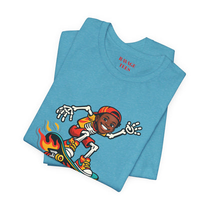 Skateboard Skeleton Tee