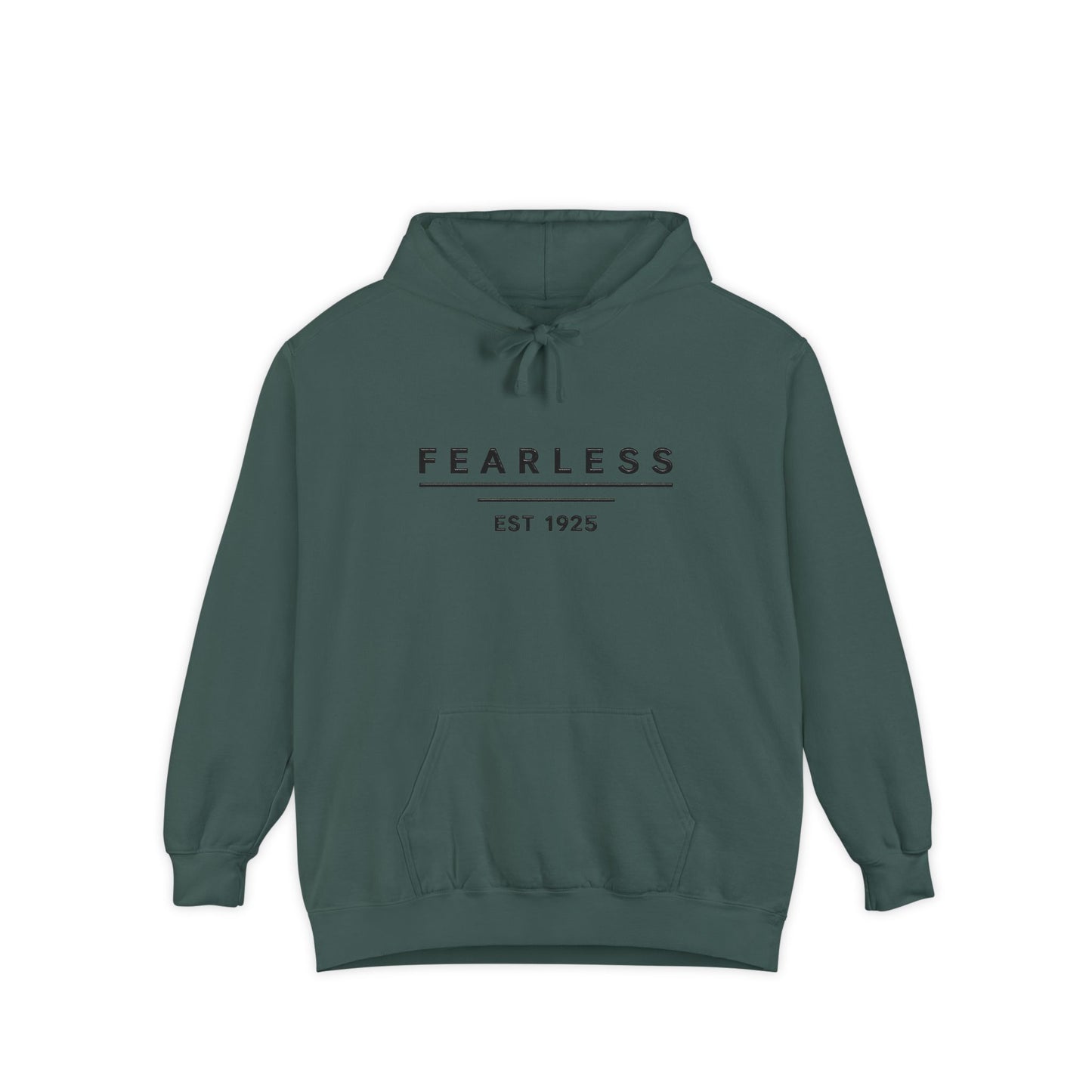Embroidered Fearless Hoodie — 'FEARLESS EST 1925'