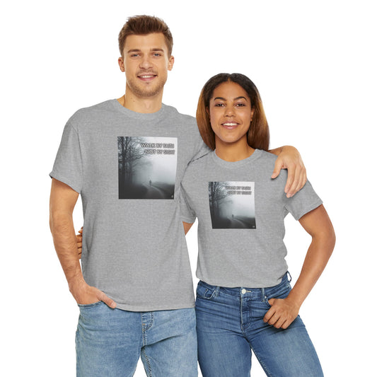 Spiritual Journey Unisex Heavy Cotton Tee, Inspirational T-Shirt, Religious Shirt, Gift for Her, Christian Apparel, Casual Wear, Faith Based