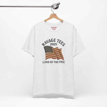 RaVage Vintage Tee: "Land of the Free"