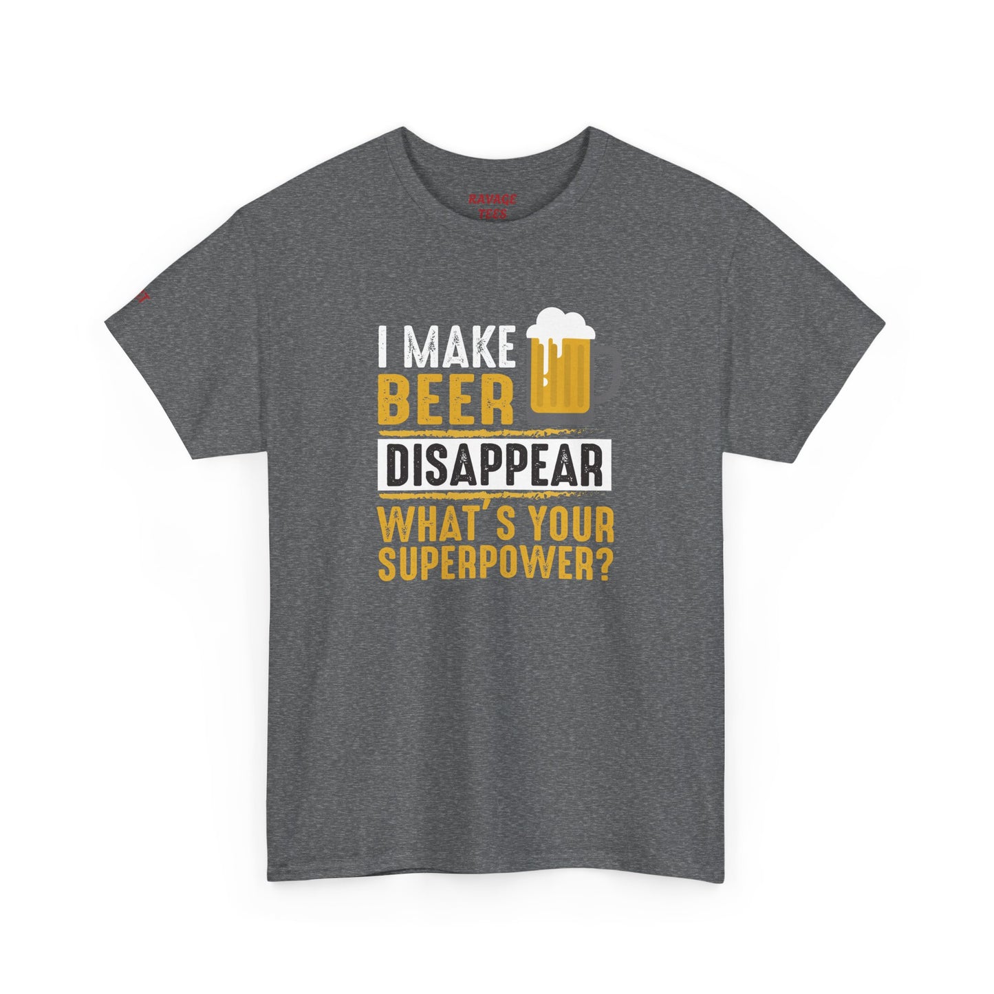 Unisex Beer Superpower Tee | Funny T-Shirt for Beer Lovers