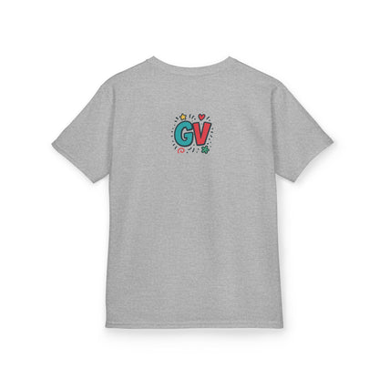 Kids Good Vibes T-Shirt – Fun Graphic Tee with Positive Message, Cool Summer Outfit, Birthday Gift for Children