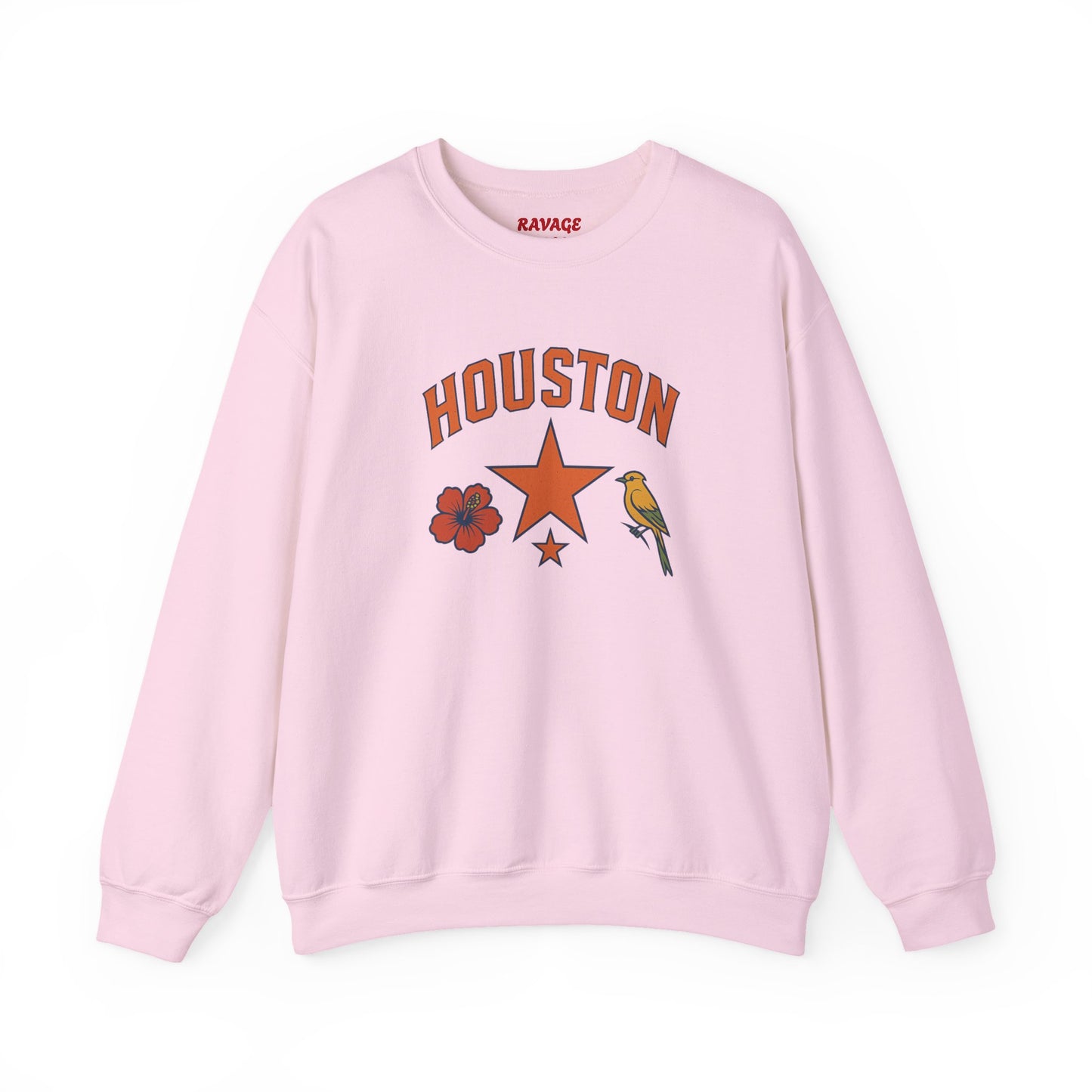 RAVAGE Houston(H-Town) Vibe Unisex Crewneck Sweatshirt