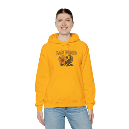 SAN DIEGO Unisex Hoodie – Cozy Sweatshirt, Casual Travel Souvenir, Relaxed Streetwear Gift for Nature & City Lovers