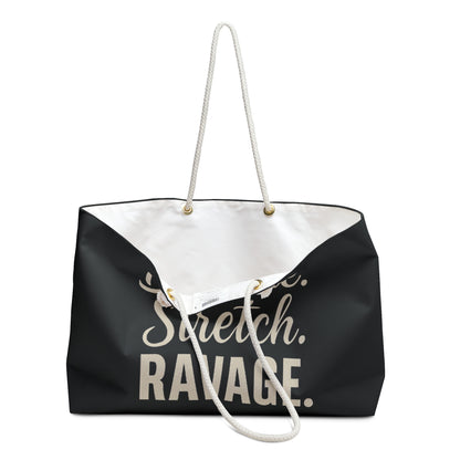 RAVAGE-Breathe Stretch Ravage Weekender Bag
