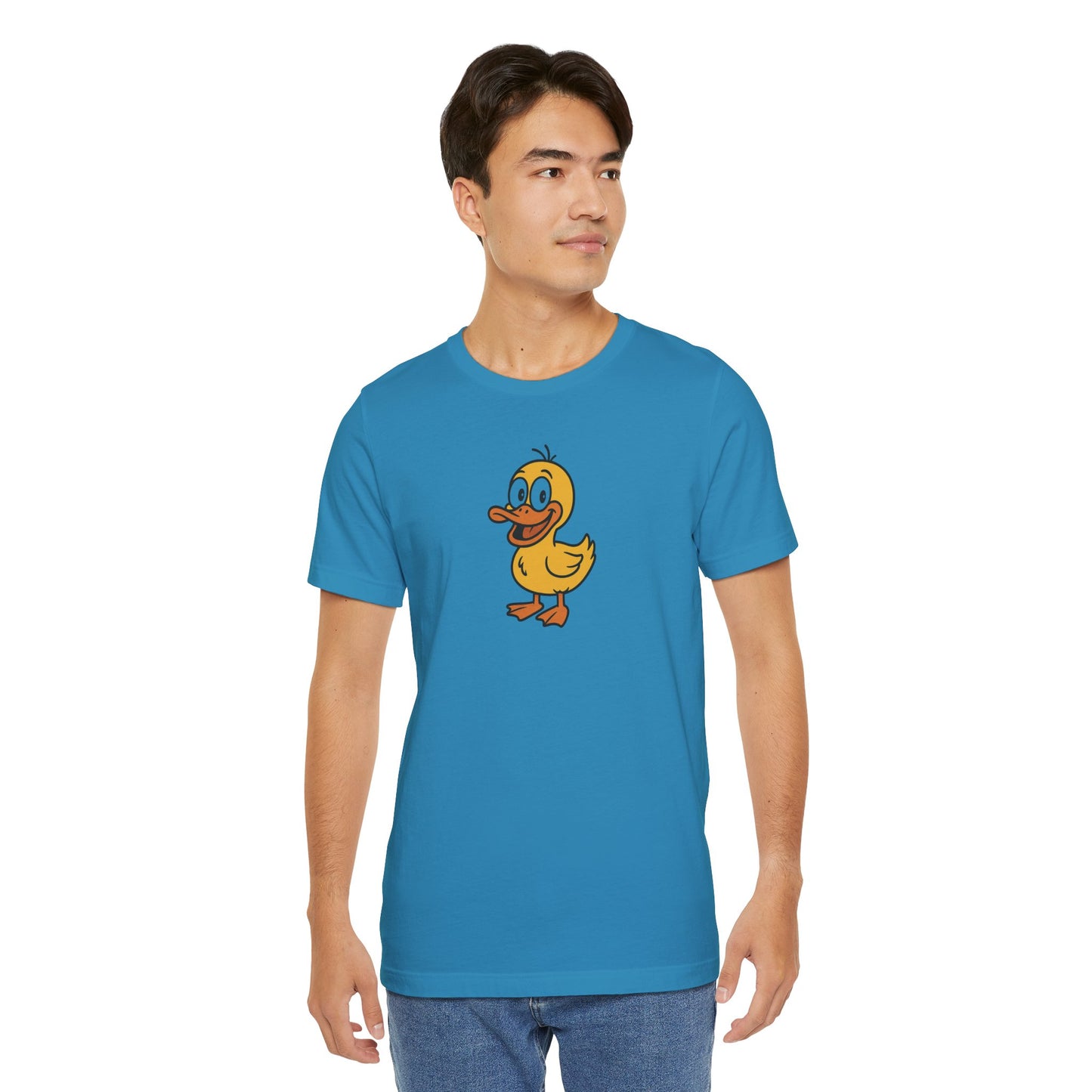 Cute Duck Graphic Tee for Animal Lovers, Unisex T-Shirt, Funny Gift Idea, Casual Wear, Summer Outfit