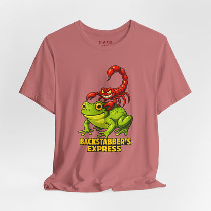 Backstabber's Express Frog & Scorpion Tee