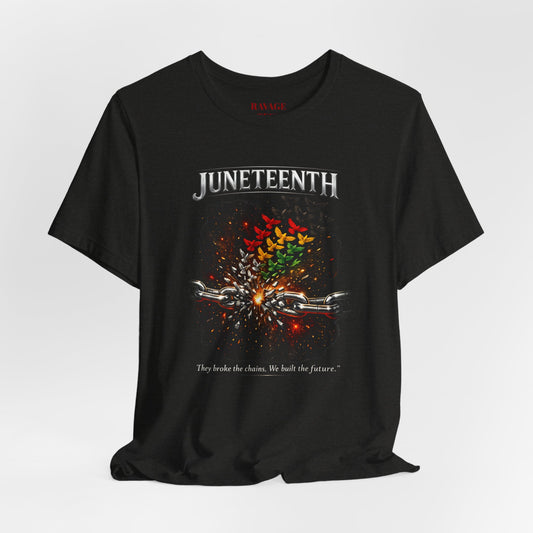 Juneteenth 'They Broke the Chains, We Built the Future' Graphic Tee