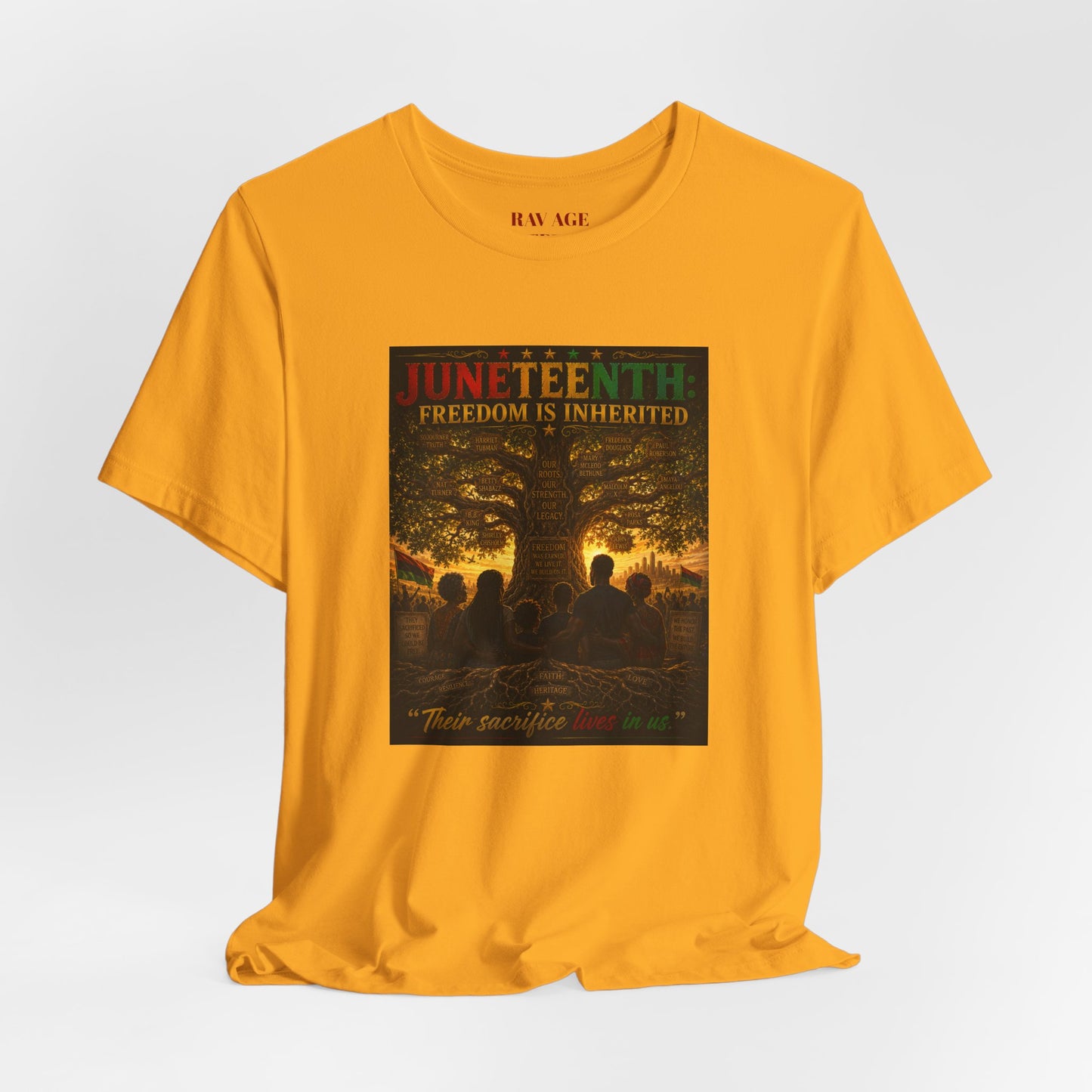 Juneteenth "Freedom Is Inherited" Tee