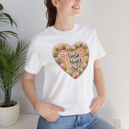 Girls Night Out Heart Tee