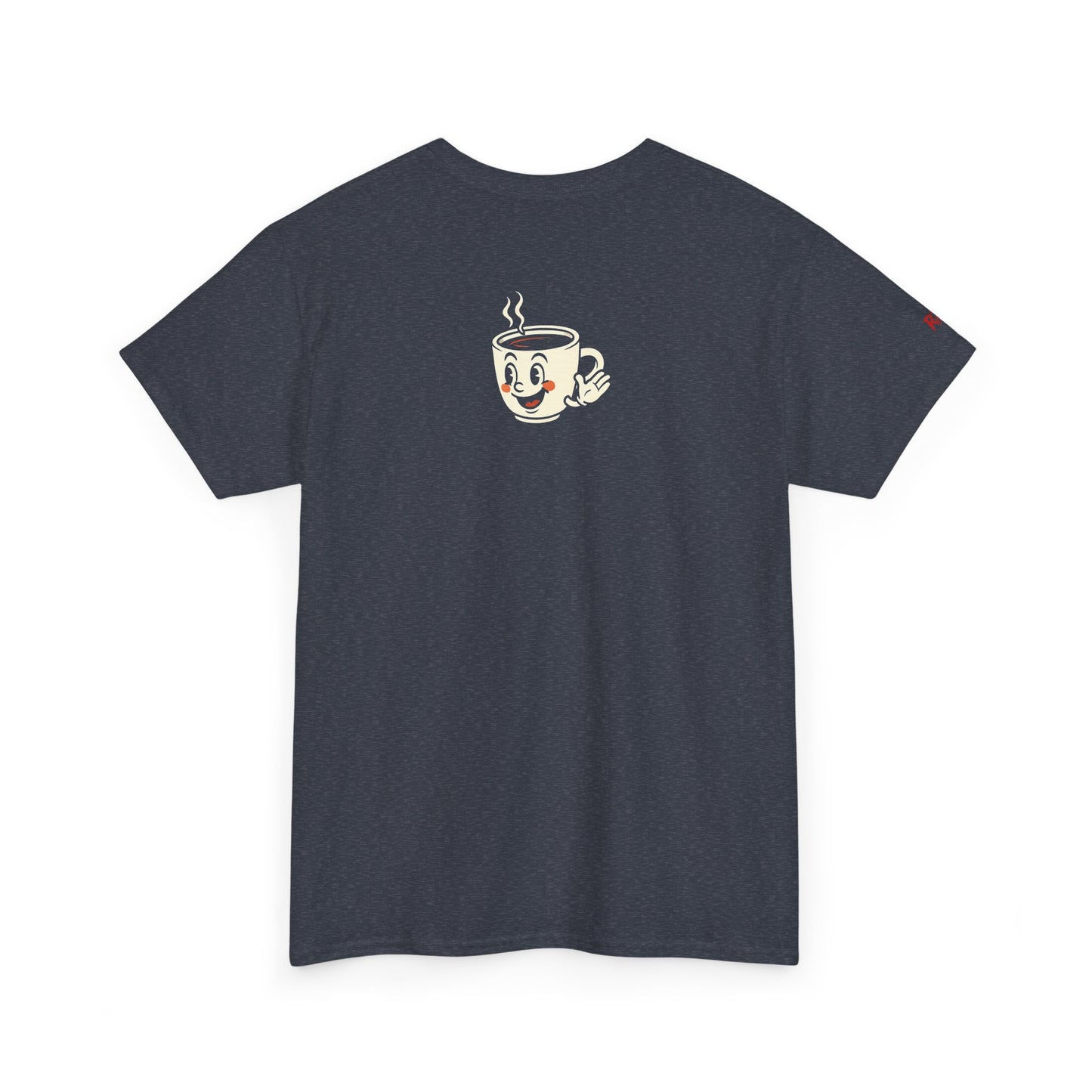 Coffee Lover's Unisex Tee - I Run on Chaos and Caffeine, Funny T-Shirt, Gift for Coffee Enthusiasts, Casual Wear, Relaxed Fit