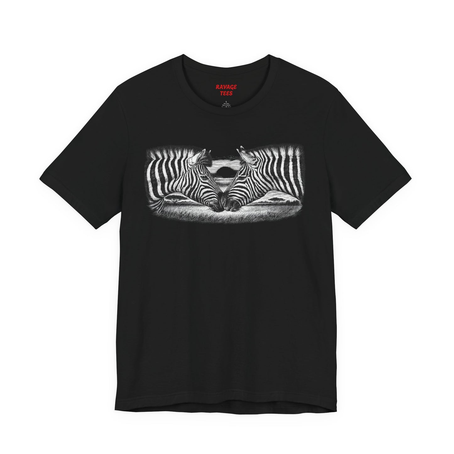Zebra Heart Tee