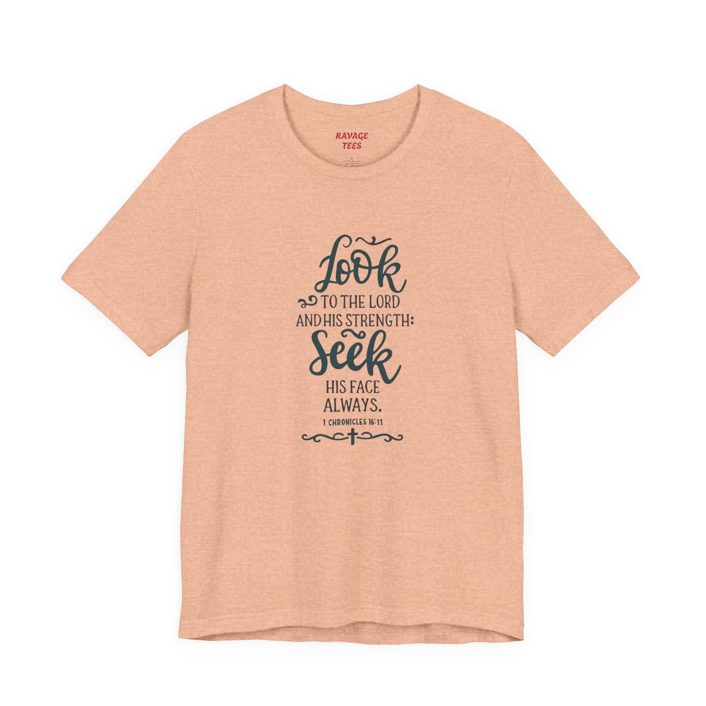 Seek His Guidance Tee: Inspirational Faith Quote Unisex T-Shirt