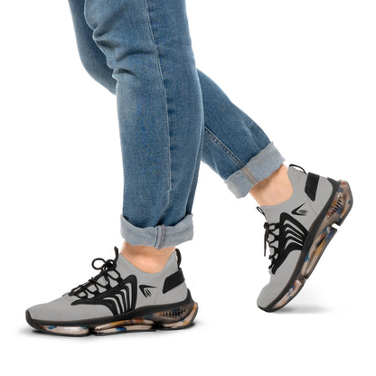 LIGHT GREY RAVAGE Men's Mesh Sneakers: Stylish Ultimate Comfort Athletic Shoes