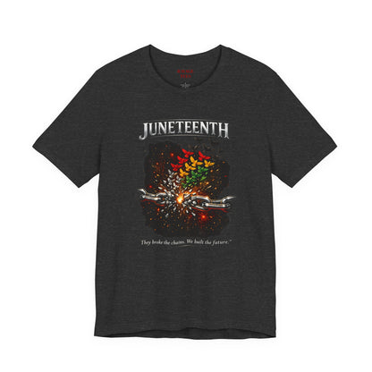 Juneteenth 'They Broke the Chains, We Built the Future' Graphic Tee