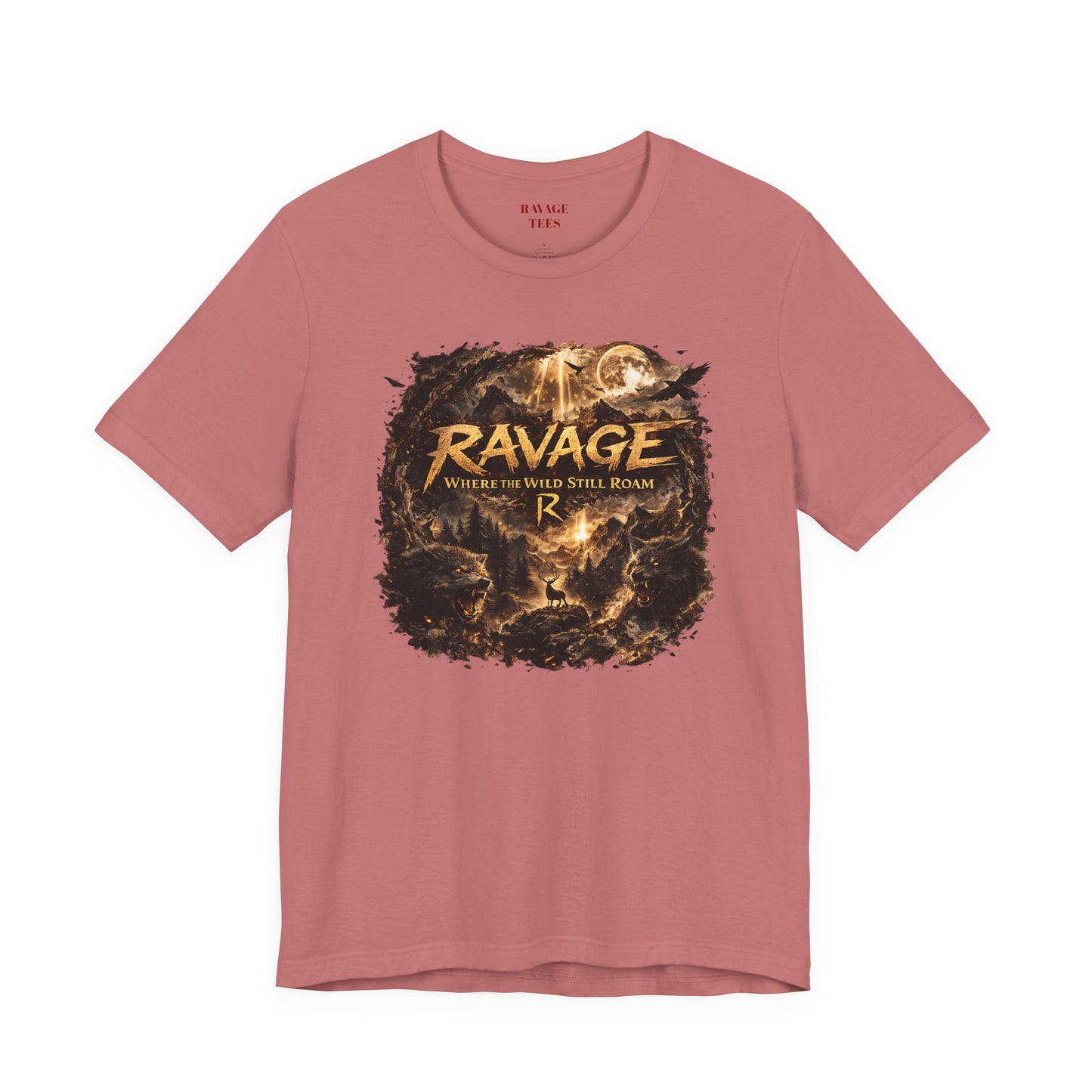 'Ravage Where the Wild Roam' Vintage T-Shirt