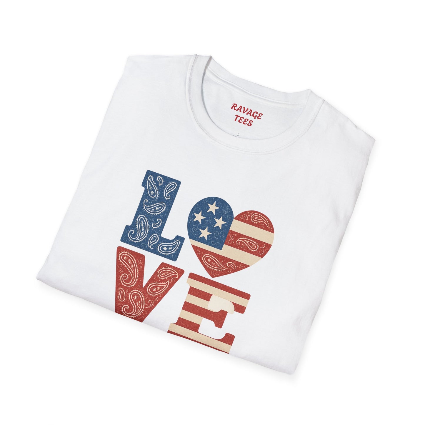 Soft Unisex Freedom & Love Graphic Tee | Gift & Daily Wear