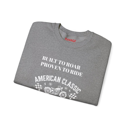 American Classic Cozy Unisex Sweatshirt for All Seasons, Casual Wear