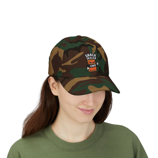 Snack Dealer Dad Cap - Funny Hat for Snack Lovers, Stylish Cap for Him, Unique Gift for Foodies, Casual Wear, Summer Accessory
