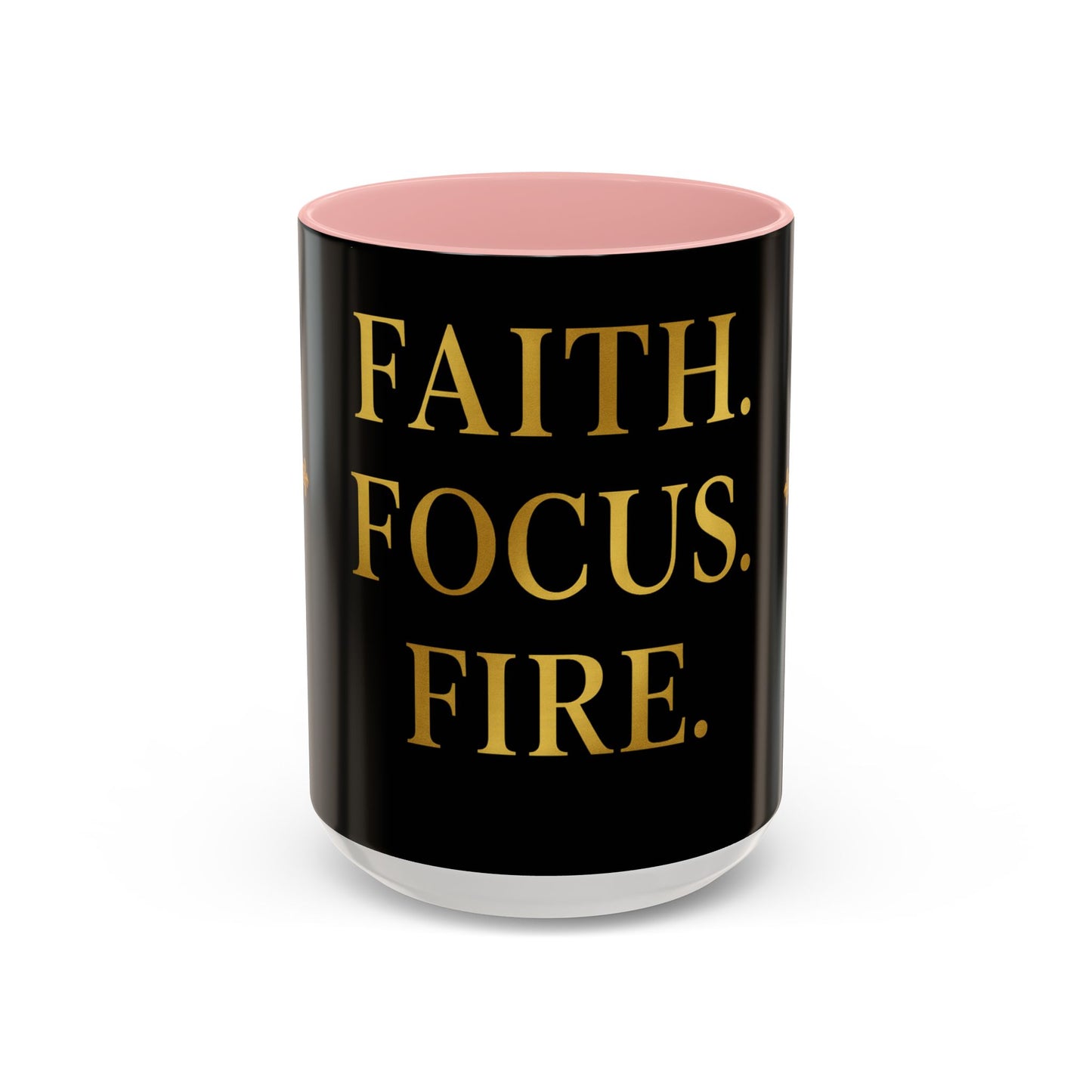 Faith-Inspired Coffee Mug - Motivational Black Mug for Daily Inspiration, Gift for Christians, Office Decor, Home Beverage