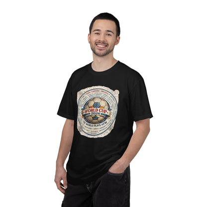 World Cup 2026 Vintage Soccer T-Shirt — USA Canada Mexico Tournament Tee
