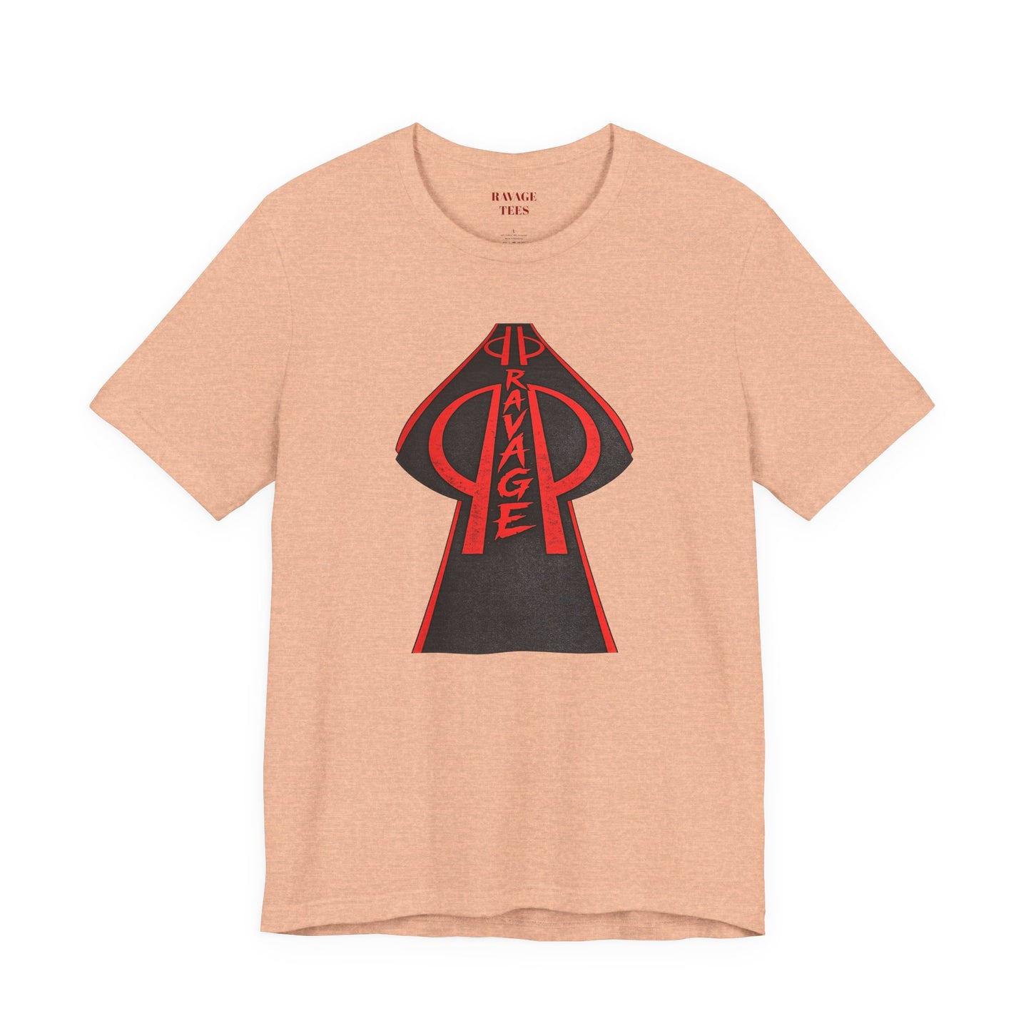 RAVAGE Black & Red Arrowhead Tee
