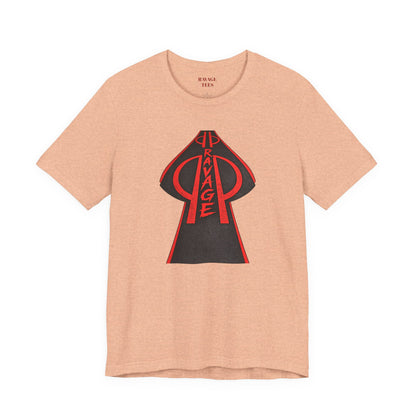 RAVAGE Black & Red Arrowhead Tee