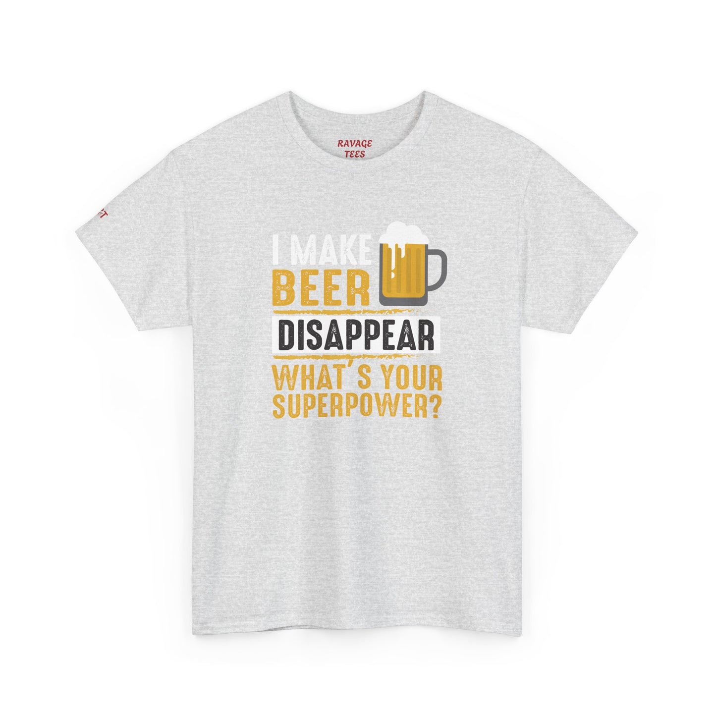 Unisex Beer Superpower Tee | Funny T-Shirt for Beer Lovers