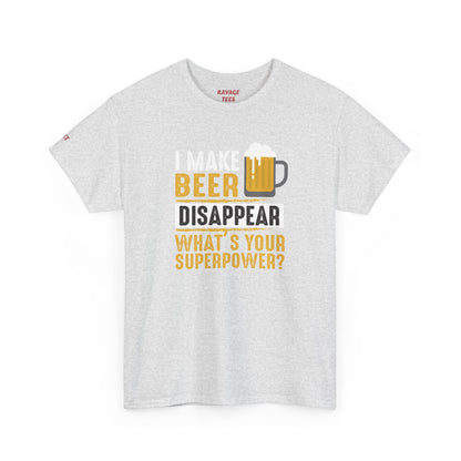 Unisex Beer Superpower Tee | Funny T-Shirt for Beer Lovers